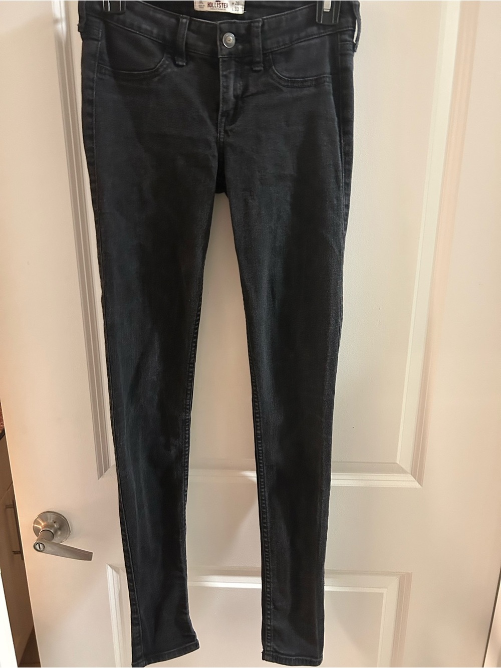 Hollister Charcoal Skinny Jeans